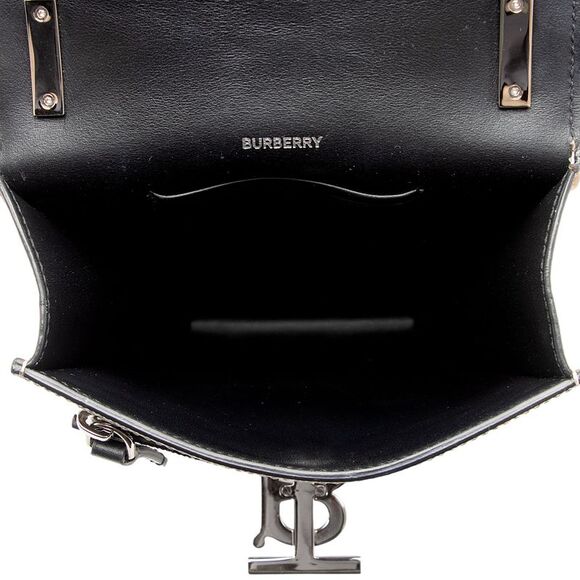 Burberry E-Canvas TB Monogram Robin Mini Messenger - Picture 7 of 15